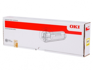 OKI C 822 Tonerkartusche yellow original