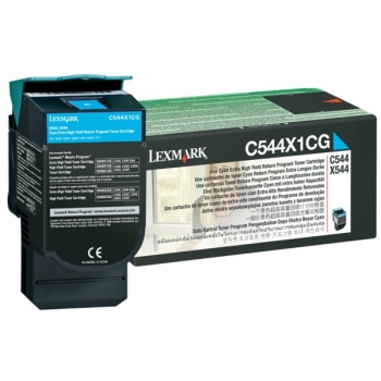 Lexmark Optra C 544 Tonerkartusche cyan original