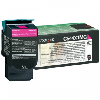 Lexmark Optra X 544 Tonerkartusche magenta original