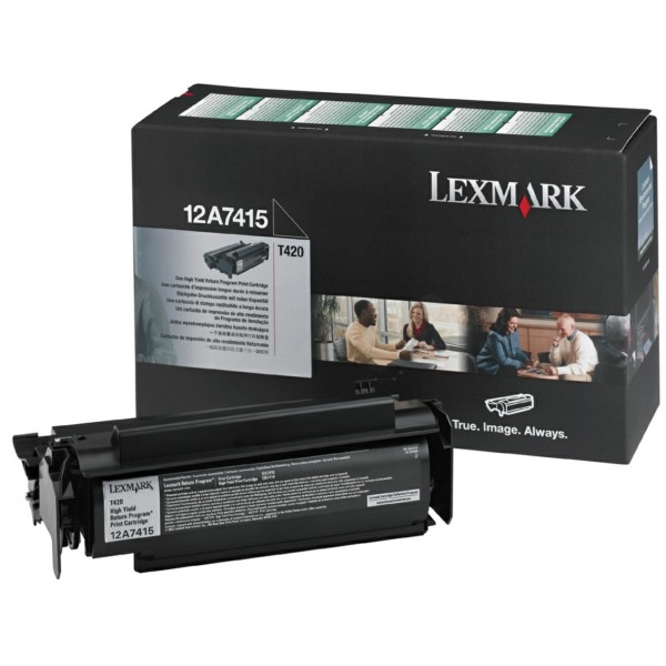 Lexmark Optra T 420 Tonerkartusche Prebate schwarz original