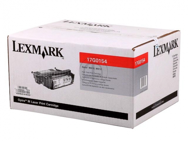 Lexmark Optra M 412 Tonerkartusche schwarz original