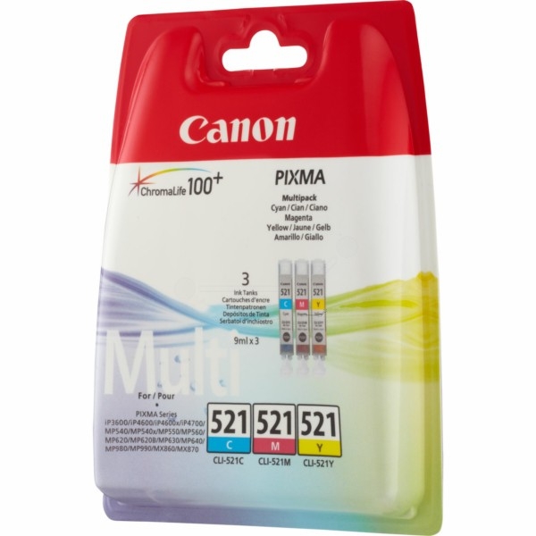 Canon Pixma MP 550 Tintenpatrone cyan, magenta, yellow original