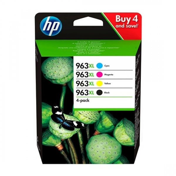 HP Officejet Pro 9016 Tintenpatrone  schwarz, cyan, magenta, yellow original