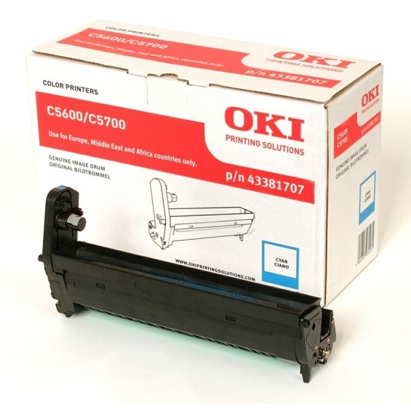 OKI C 5600 Druckwalze - cyan cyan Druckwalze original