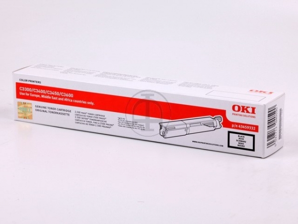 OKI C 3400 Tonerkartusche schwarz original