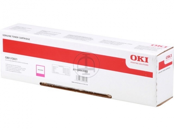 OKI C 821 Tonerkartusche magenta original