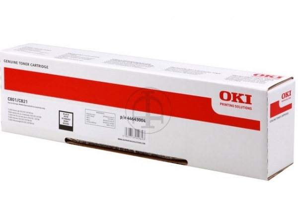 OKI C 801 Tonerkartusche schwarz original