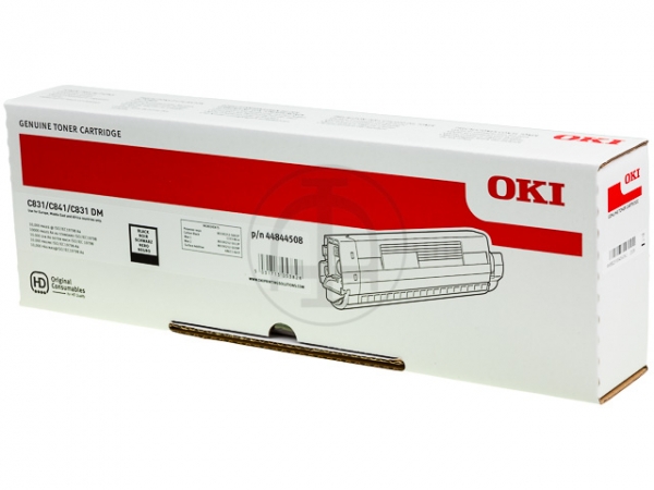 OKI C 831 Tonerkartusche schwarz original