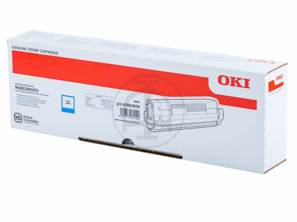 OKI MC 870 Tonerkartusche cyan original