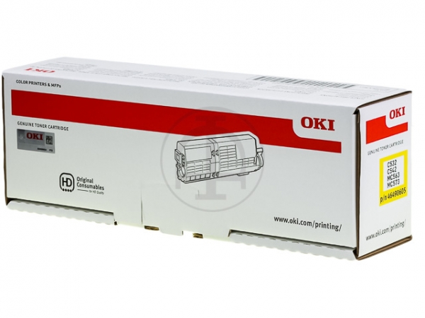 OKI C 532 Tonerkartusche yellow original