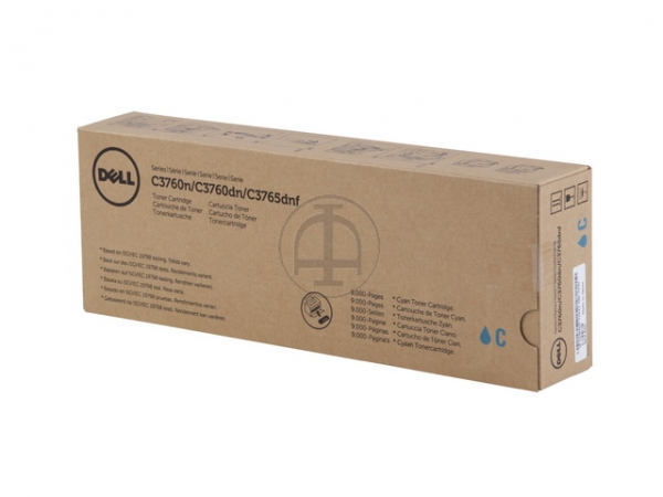 DELL C 3765 Tonerkartusche cyan original