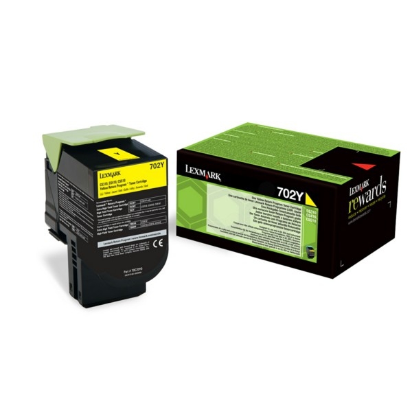 Lexmark CS 510 Tonerkartusche yellow original