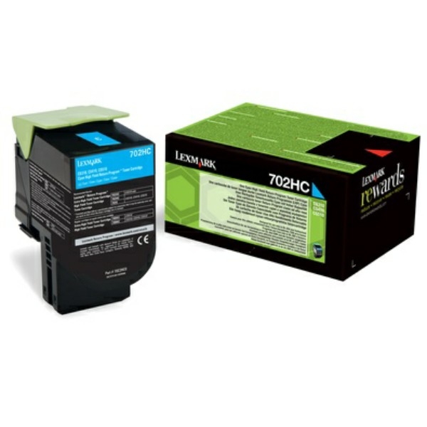 Lexmark CS 410 Tonerkartusche cyan original