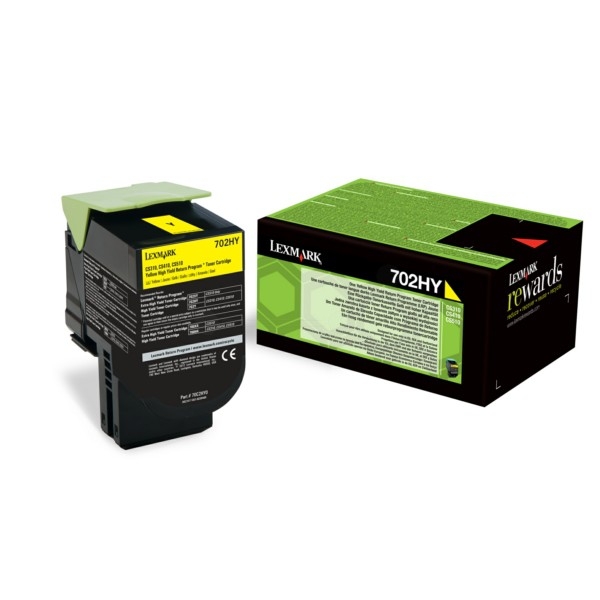 Lexmark CS 410 Tonerkartusche yellow original