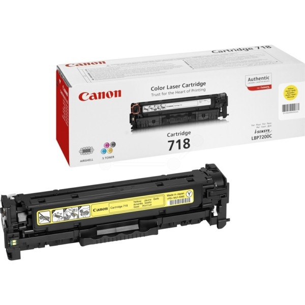 Canon I - Sensys LBP 7660 Tonerkartusche yellow original