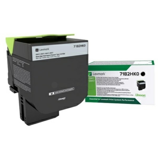 Lexmark CX 417 Tonerkartusche schwarz  original