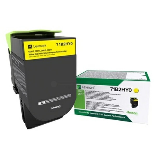 Lexmark CS 517 Tonerkartusche yellow original