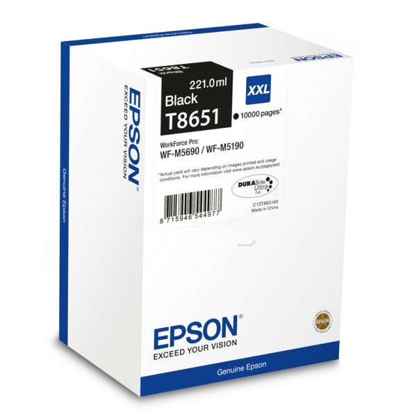 Epson Workforce Pro WF - M 5600 Tintenpatrone schwarz  original