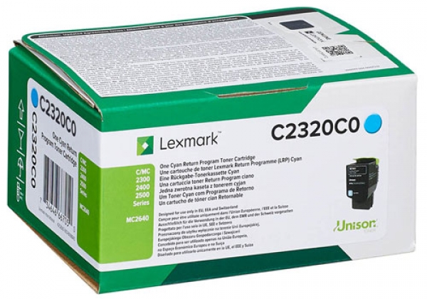 Lexmark MC 2640 Tonerkartusche cyan original