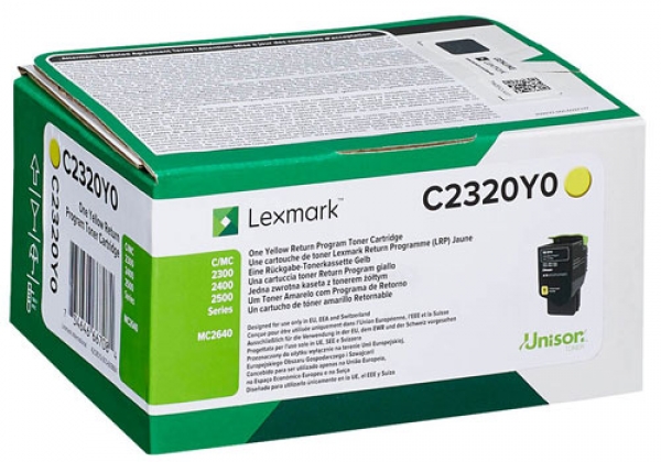 Lexmark MC 2425 Tonerkartusche yellow original