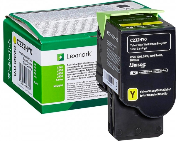 Lexmark MC 2535 Tonerkartusche yellow original