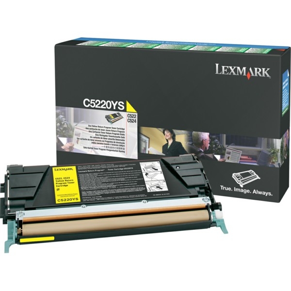 Lexmark Optra C 522 Tonerkartusche yellow original