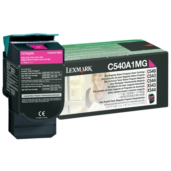 Lexmark Optra X 544 Tonerkartusche magenta original