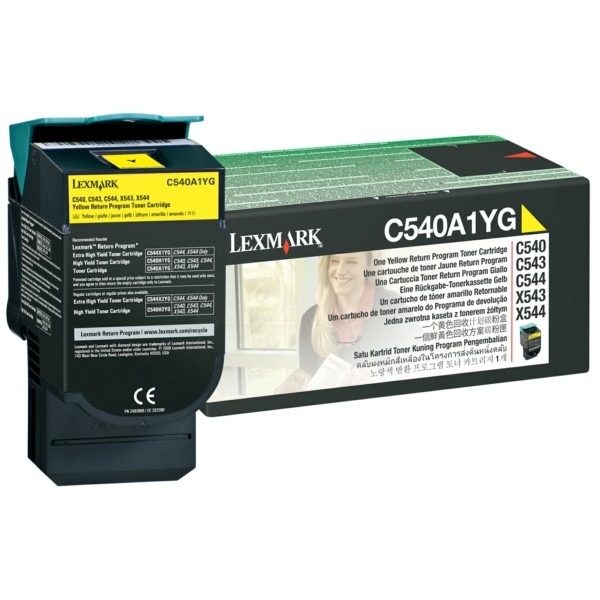 Lexmark Optra C 544 Tonerkartusche yellow original