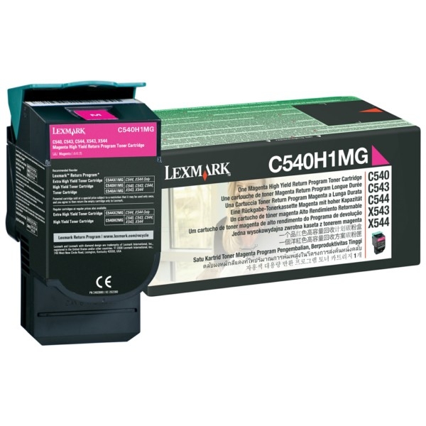 Lexmark Optra X 544 Tonerkartusche magenta original