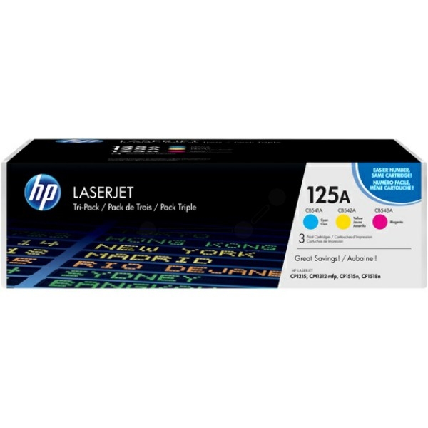 HP Color LaserJet CP 1515 Tonerkartusche cyan, magenta, yellow original