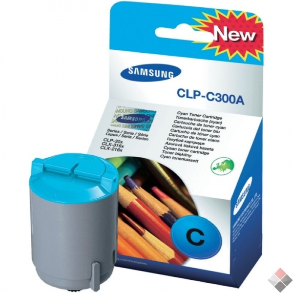 Samsung CLP 300 Tonerkartusche cyan original