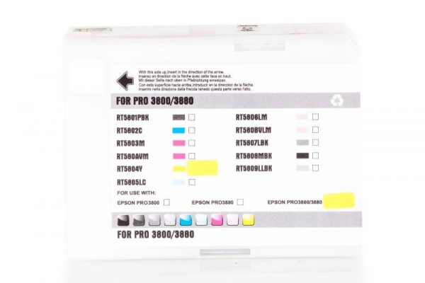 Epson  Stylus Pro 3880 Tintenpatrone yellow kompatibel