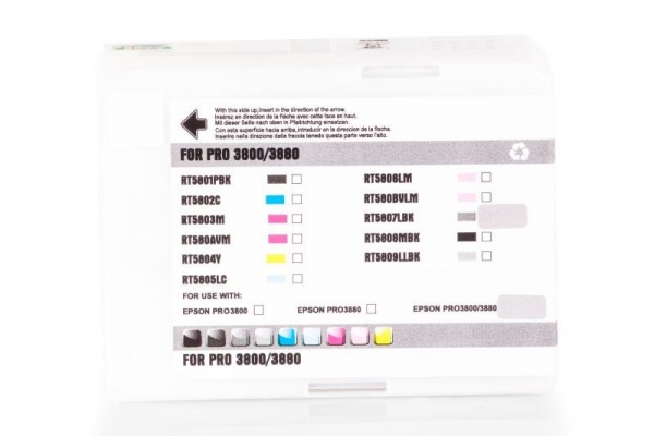 Epson  Stylus Pro 3800 Tintenpatrone Grau kompatibel