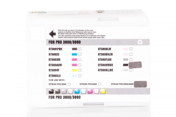 Epson  Stylus Pro 3800 Tintenpatrone Matt schwarz kompatibel