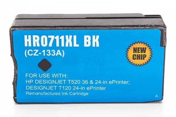 HP DesignJet T 520 Tintenpatrone schwarz kompatibel