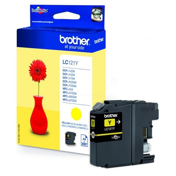 Brother MFC J 650 Tintenpatrone yellow original