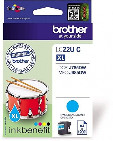 Brother MFC J 985 Tintenpatrone cyan original