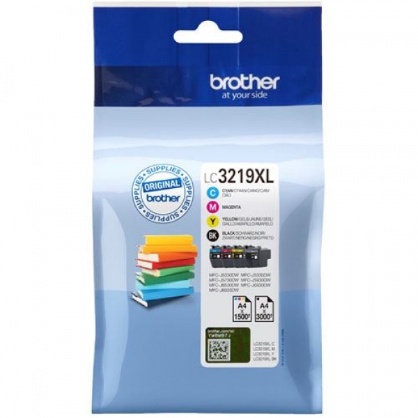 Brother MFC J 6530 Tintenpatrone schwarz, cyan, magenta yellow original