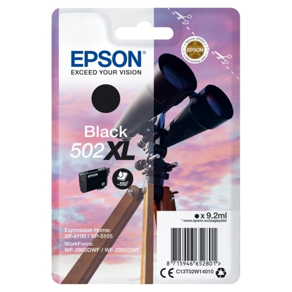 Epson Workforce WF 2865 Tintenpatrone schwarz original