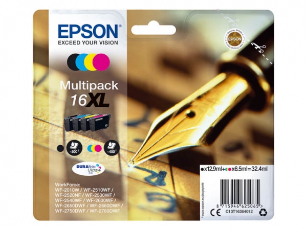 Epson Workforce WF 2520 Tintenpatrone Multipack original