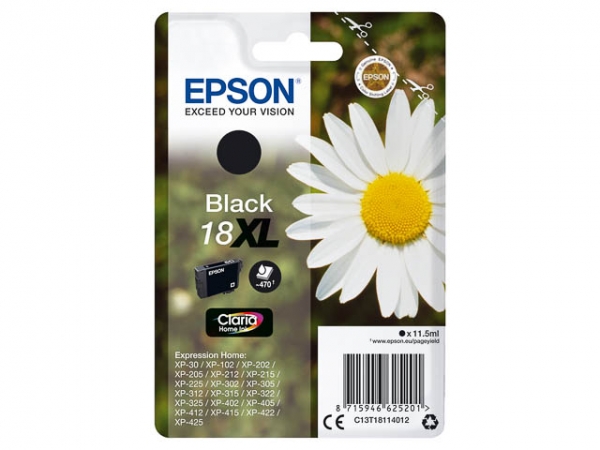 Epson  Expression Home XP 102 Tintenpatrone schwarz  original