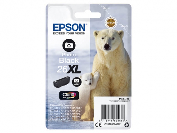 Epson Expression Premium XP 615 Tintenpatrone Photoschwarz original