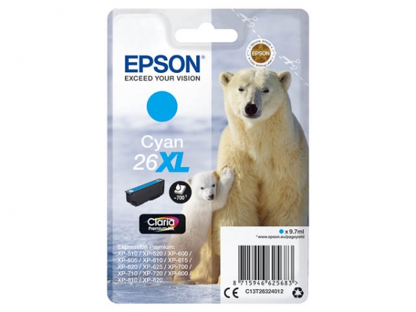 Epson Expression Premium XP 615 Tintenpatrone cyan original