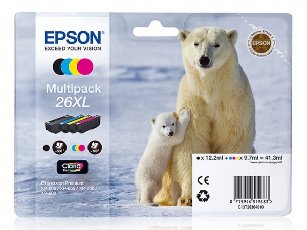 Epson Expression Premium XP 800 Tintenpatrone Multipack original