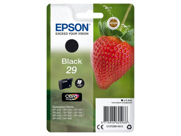 Epson Expression Home XP 332 Tintenpatrone schwarz original