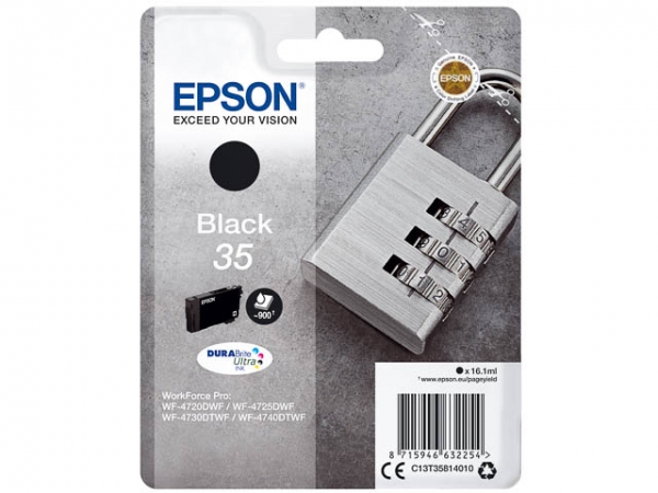 Epson Workforce Pro WF 4740 Tintenpatrone schwarz original