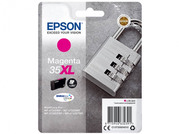 Epson Workforce Pro WF 4740 Tintenpatrone magenta original