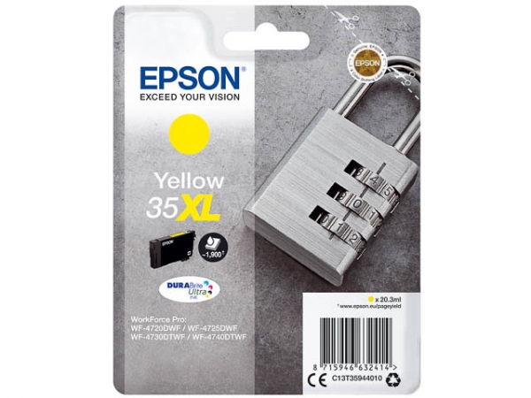 Epson Workforce Pro WF 4720 Tintenpatrone yellow original