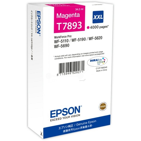 Epson Workforce Pro WF 5620 Tintenpatrone magenta original