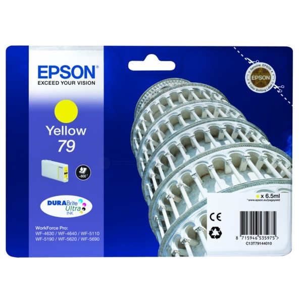 Epson Workforce Pro WF 4600 Tintenpatrone yellow original